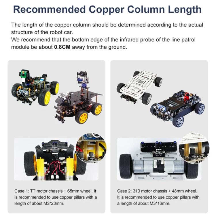 Yahboom 4 Channel Infrared Tracking Sensor Module For Smart Car Robot