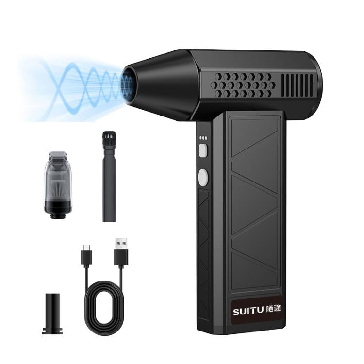 SUITU ST-8113 Outdoor Turbine Fan Home Lithium-ion Dust Blower Handheld Hair Dryer