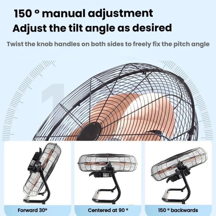 Powerful High Power Floor Fan Industrial Electric Fan, CN Plug