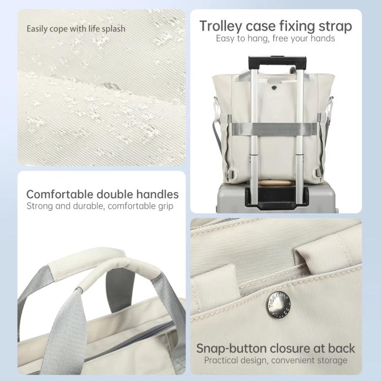 Tigernu 3 In 1 Backpack Female Should Bag Large Capacity Lightweight Tote with 14-inch Laptop Compartment