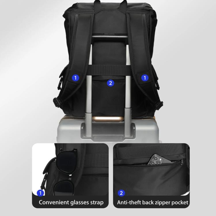 School Backpack 14-Inch Laptop Bag With Flip-Top For Travel, Work & Daily Use