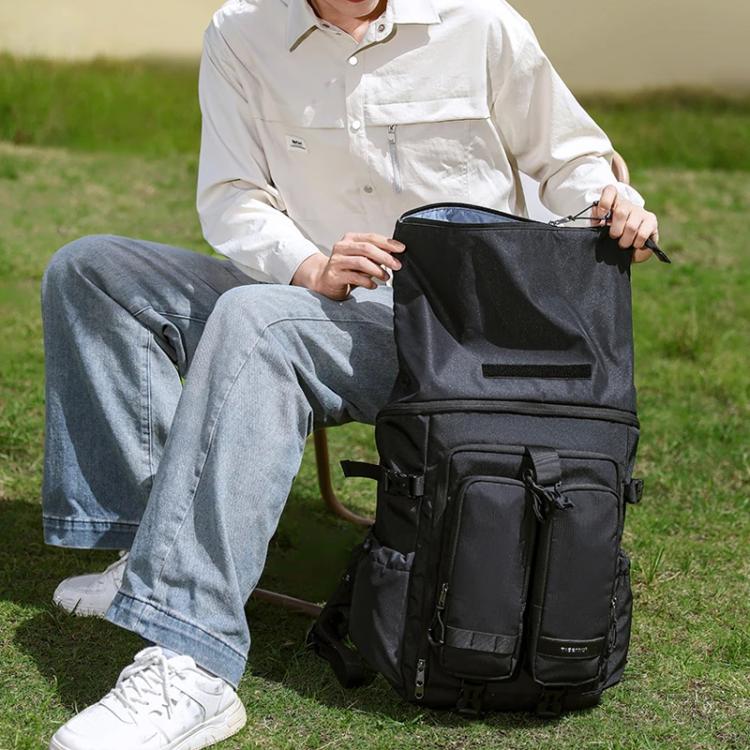 Tigernu Unisex Waterproof Travel Backpack Roll-Top Expandable Design with 15.6-inch Laptop & Tablet Compartment