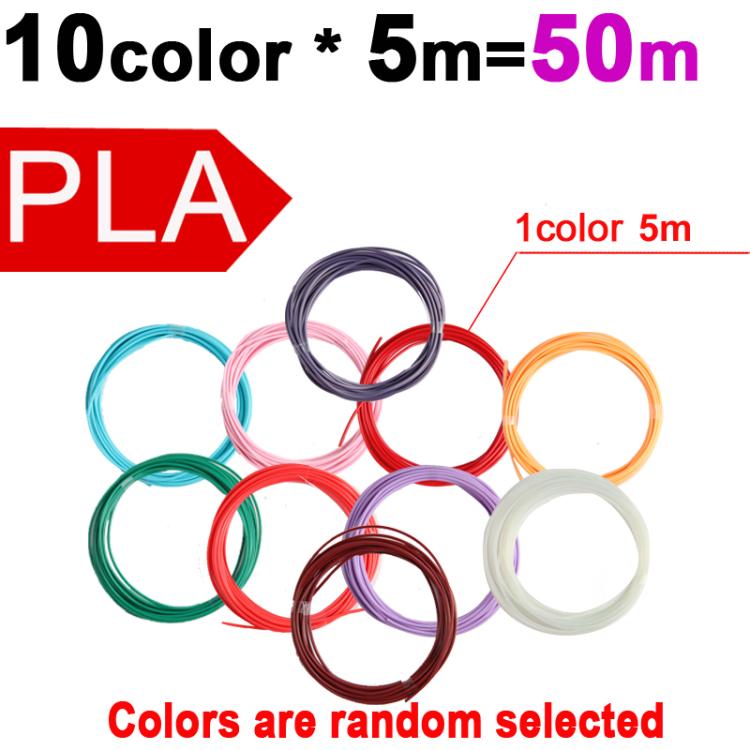 PLA 3D Printer Filament 1.75mm Multicolor Filament Bundle for 3D Pen & Crafting, 36m 12 Colors x 3m, 60m 20 Colors x 3m, 90m 30 Colors x 3m, 50m 10 Colors x 5m, 75m 15 Colors x 5m, 100m 20 Colors x 5m, 150m 30 Colors x 5m, 100m 10 Colors x 10m         ...
