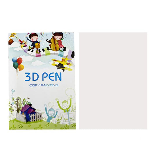 3D Printing Pen High Low Temperature Compatible Drawing Book With Tracing Board