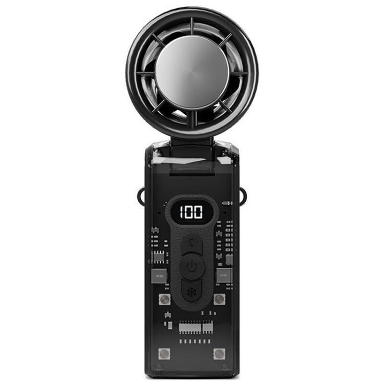 High Speed Folding Cooling Fan Powerful Semiconductor Handheld Turbine Fan