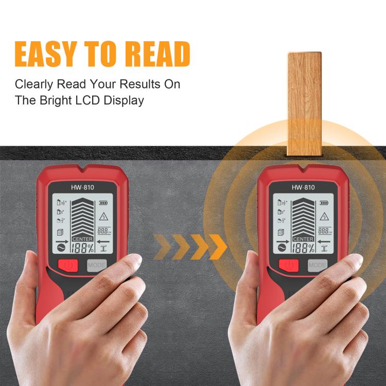 Multifunctional Wall Stud Wire Metal Detector