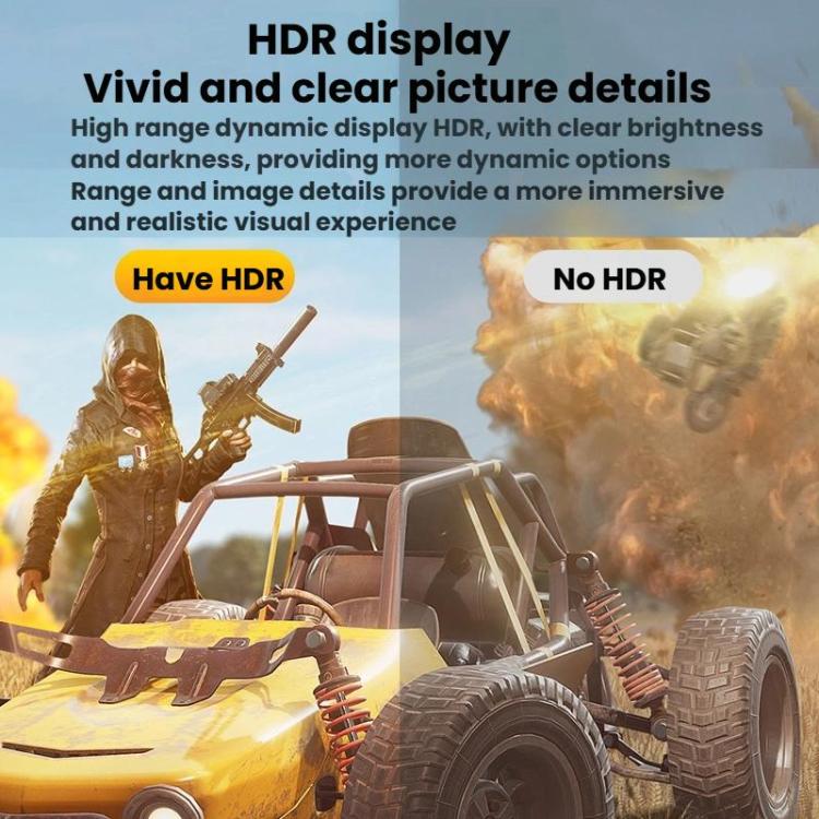 DP To HDMI 8K 60HZ HD Conversion Cable TV Computer Connection Conversion Monitor Projection Cable, 1m, 2m