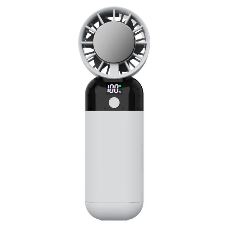 ZK03 Digital Display Cooling Fan USB Silent Handheld Cold Compress Fan