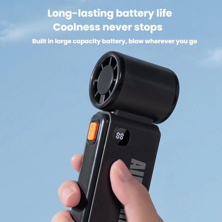 WH14 Handheld Digital Display Fan Outdoor Portable High Speed Fan