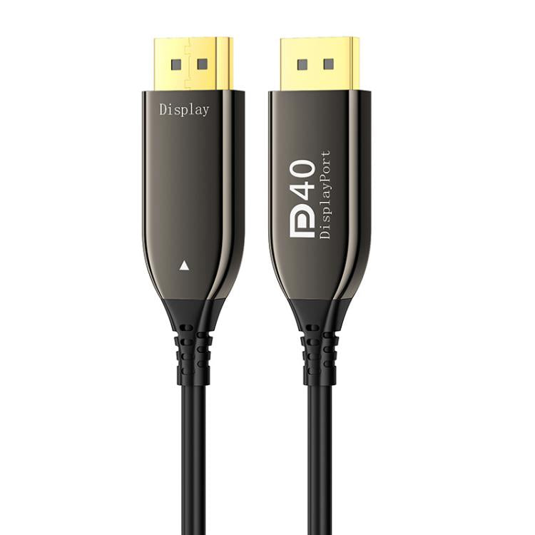 DP2.1 Male To Male 8K 60Hz HD Fiber Optic Cable For TV Computer Monitors Projectors, 10M, 15M, 20M, 25M, 30M, 40M, 50M
