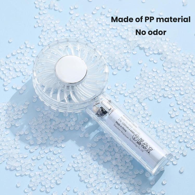 YL14 Transparent Handheld Fan USB Outdoor Portable Fan, YL14