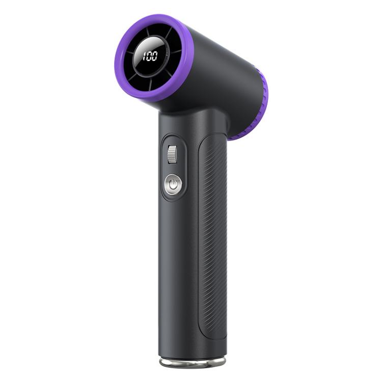 WT23 Handheld Digital Display Turbine Fan Outdoor Stepless Variable Speed Fan