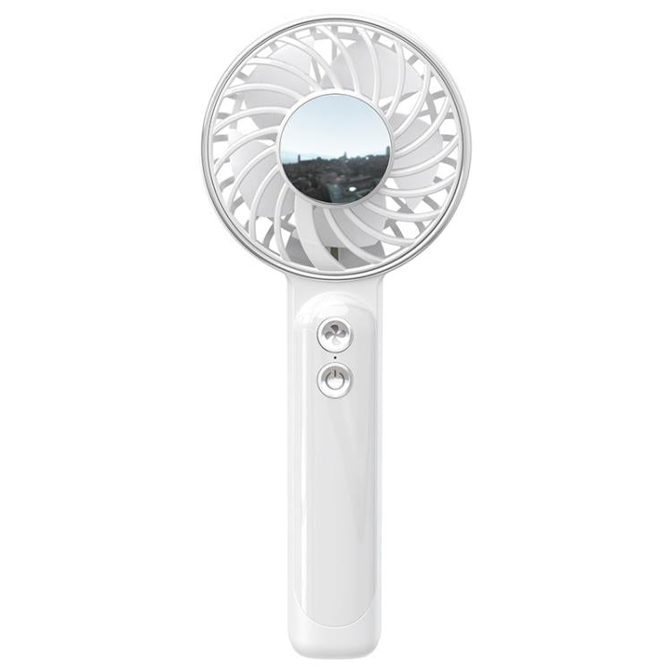 WT25 Handheld Fan With Lanyard Clip USB Desktop Silent Rechargeable Fan