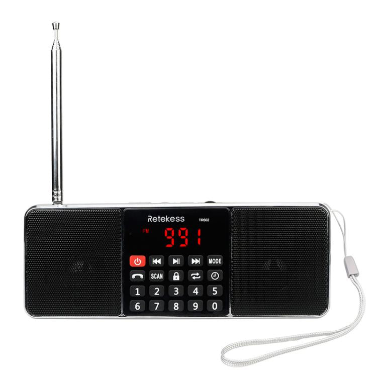Retekess TR602 2 Band Bluetooth Radio MP3 Player