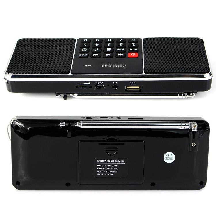 Retekess TR602 2 Band Bluetooth Radio MP3 Player