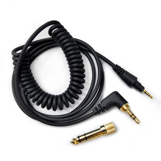 1.2m Headphone Spring Audio Cable, For Pioneer HDJ-CUE1 / HDJ-X7 / HDJ-S7 / HDJ-X5 / HDJ-S7