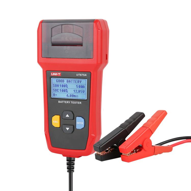 Car Battery Tester For AGM/GEL/EFB & Standard Batteries 3-250Ah Capacity Analyzer