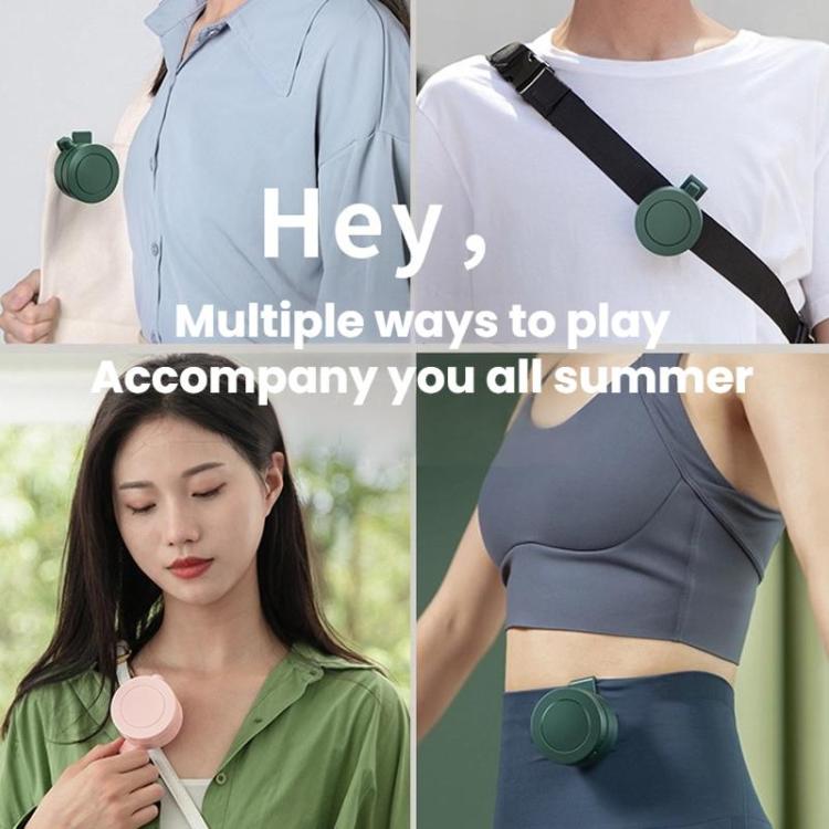 F10 3 Speed Clip-On Quiet Fan USB Mini Desktop Handheld Fan