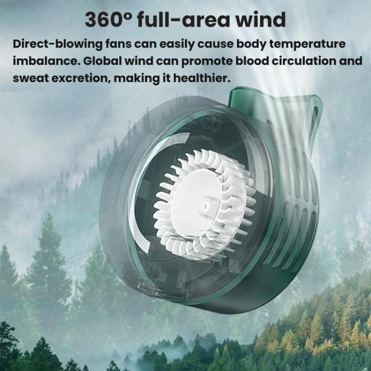 F10 3 Speed Clip-On Quiet Fan USB Mini Desktop Handheld Fan