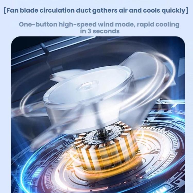 High-speed Waist-mounted Fan Outdoor Clip-on USB Mini Fan