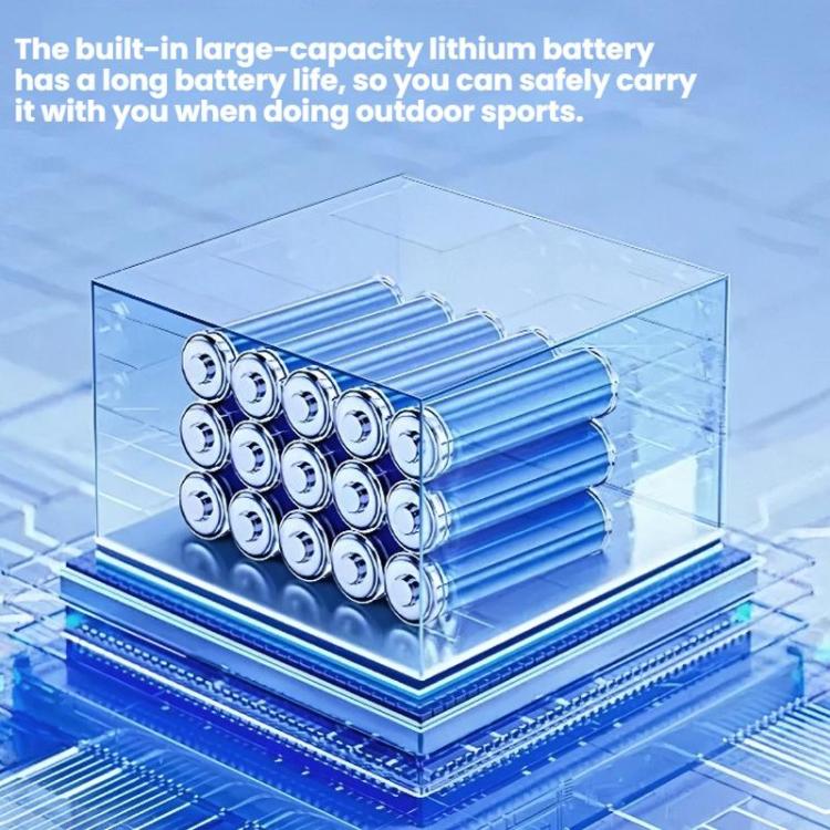 High-speed Waist-mounted Fan Outdoor Clip-on USB Mini Fan