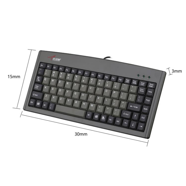 Little Kangaroo DS-3000 88 Key Wired Keyboard With Magnetic Ring Laptop Industrial Office Keyboard