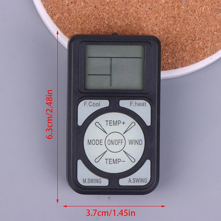 Mini Portable Universal Air Conditioner Remote Control Multi-Brand Compatible AC Remote