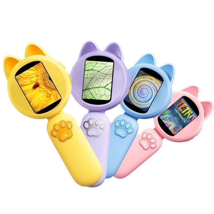 HM020B 4X HD Handheld Children Electronic Magnifier With Screen 2MP Digital Microscope