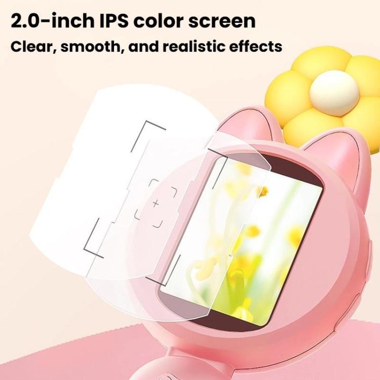 HM020B 4X HD Handheld Children Electronic Magnifier With Screen 2MP Digital Microscope