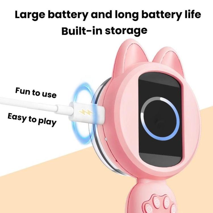 HM020B 4X HD Handheld Children Electronic Magnifier With Screen 2MP Digital Microscope