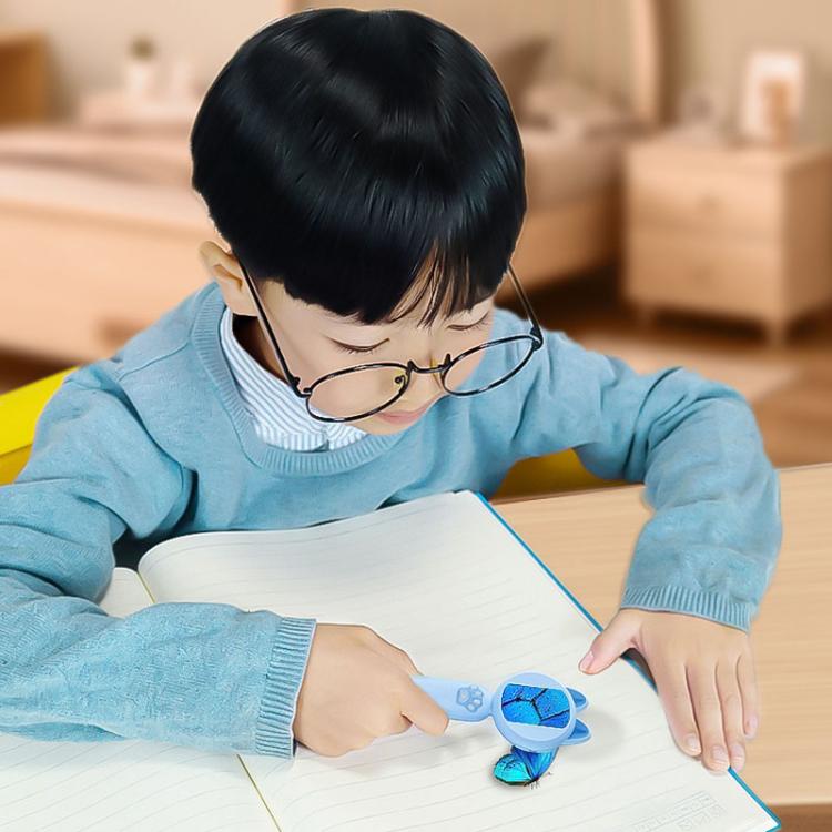 HM020B 4X HD Handheld Children Electronic Magnifier With Screen 2MP Digital Microscope