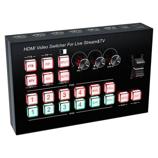 4 In 2 Out HDMI Guide Switchboard Type-C Capture Port OSD Display Game Switcher