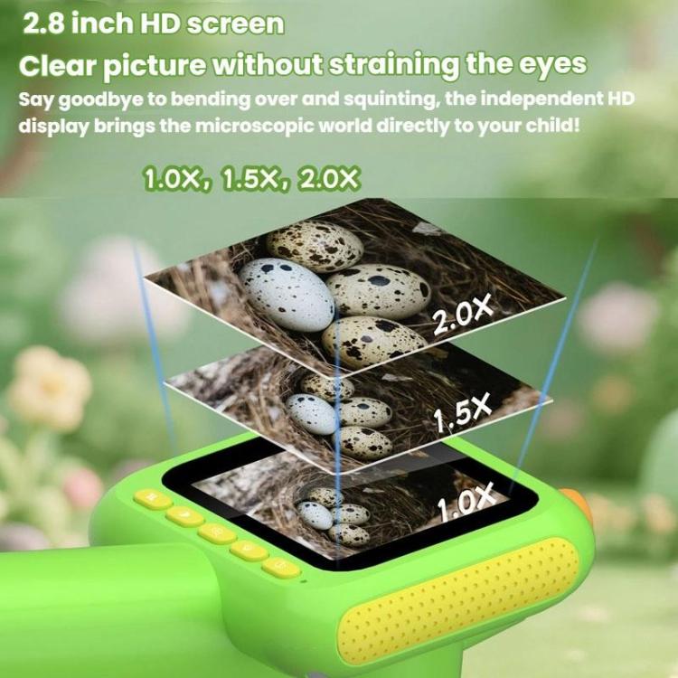 2.8 inch HD Screen Handheld Children Endoscope Outdoor Exploration Camera