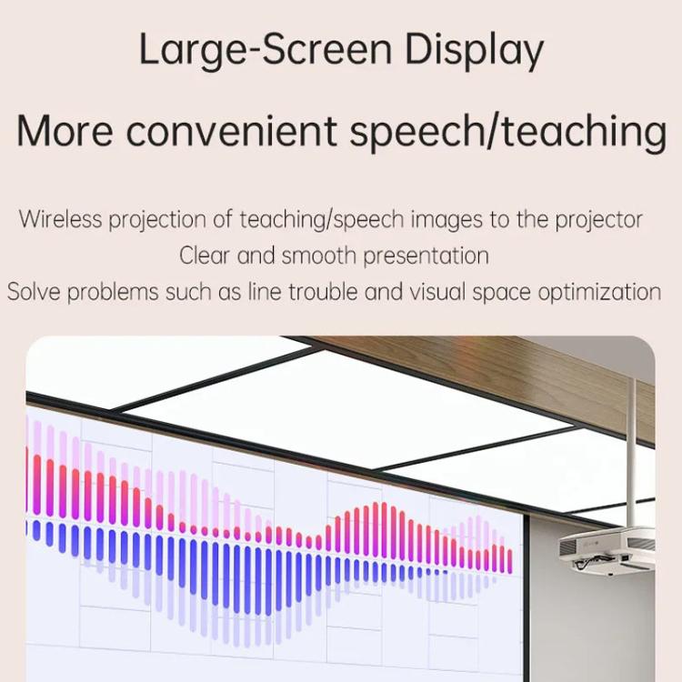 HDMI Wireless Transmitter 50M Signal Extension 1080P WIFI Computer Wireless Casting Same Screen, Transmitter + Receiver