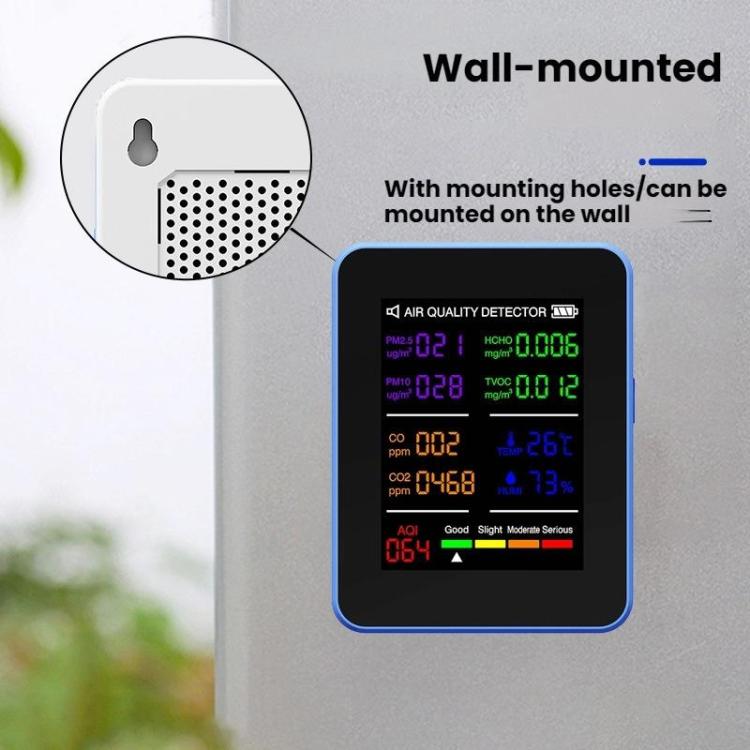 Multifunctional CO2 Air Quality Environmental Monitor