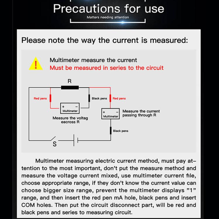 ANENG M109 Digital Multimeter With Voice Guide 4000 Counts, NCV Detection, Capacitance/Resistance/Voltage/Current Tester