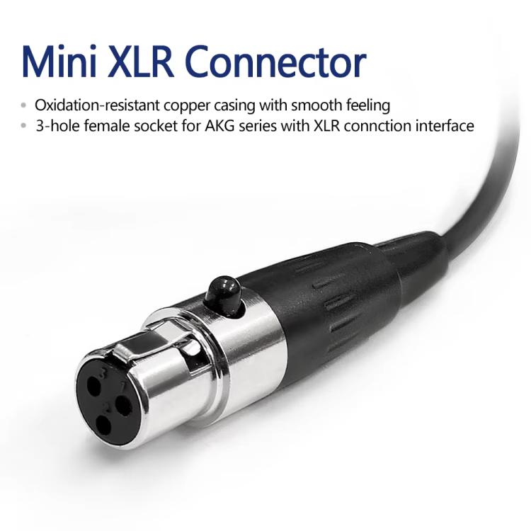 6.35mm Plug Headphone Cable for AKG Q701 Q702 K712 K240, 1.5-4.5m Spring, 3m Straight