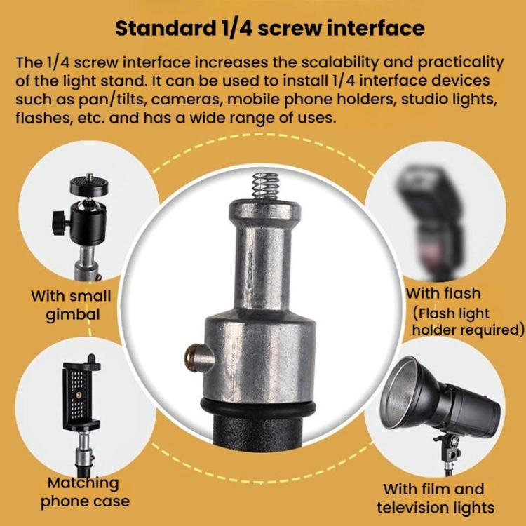 Multi-Functional Selfie Floor Photography Light Stand Live Streaming Fill Light Stand