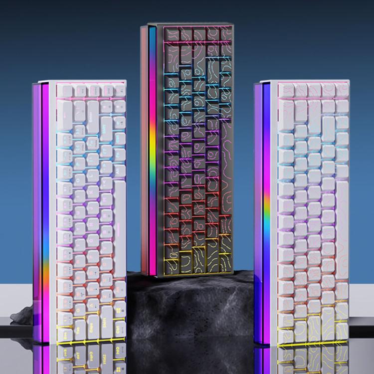 NACODEX NK68 Magnetic Shaft Mechanical Dazzle Color Wired Keyboard Office Computer Gaming 68 Keys Keyboard