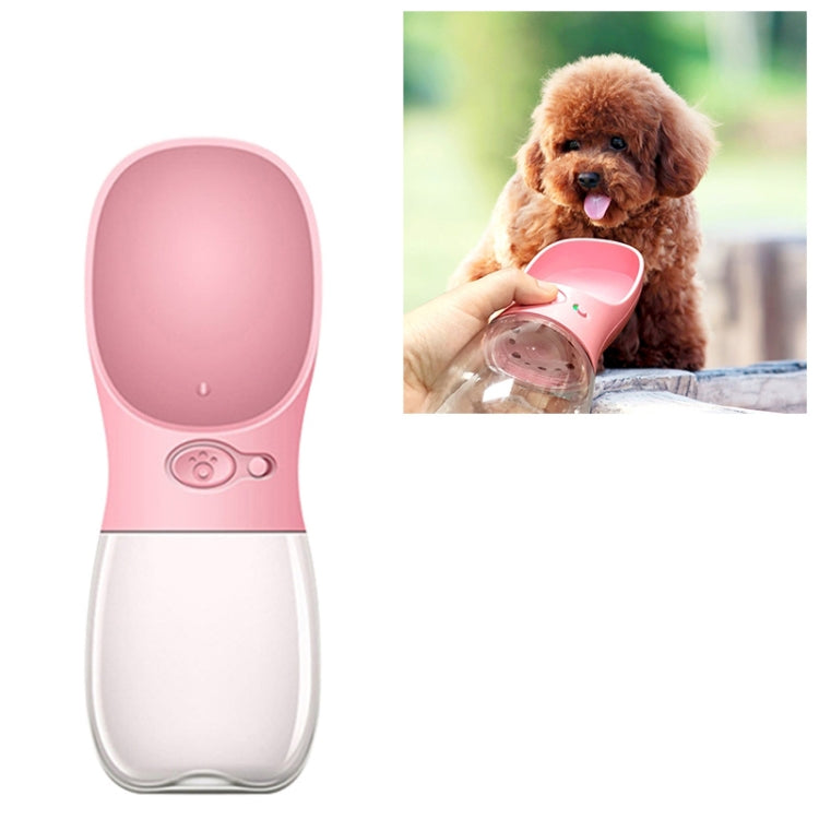Portable Pet Dog Water Bottle Small Large Dog Travel Puppy Cat Drinking Water Bowl Outdoor Pet Water Dispenser Feeder Pet Supplies, 350 ml, 550 ml