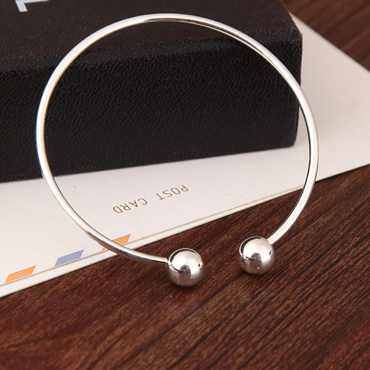 Copper Great Ball Alloy Opening Bangle For Woman