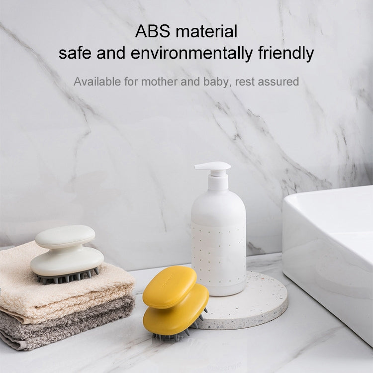 Household Shampoo Comb Silicone Massage Comb Portable Head Grab Dandruff Hair Brush