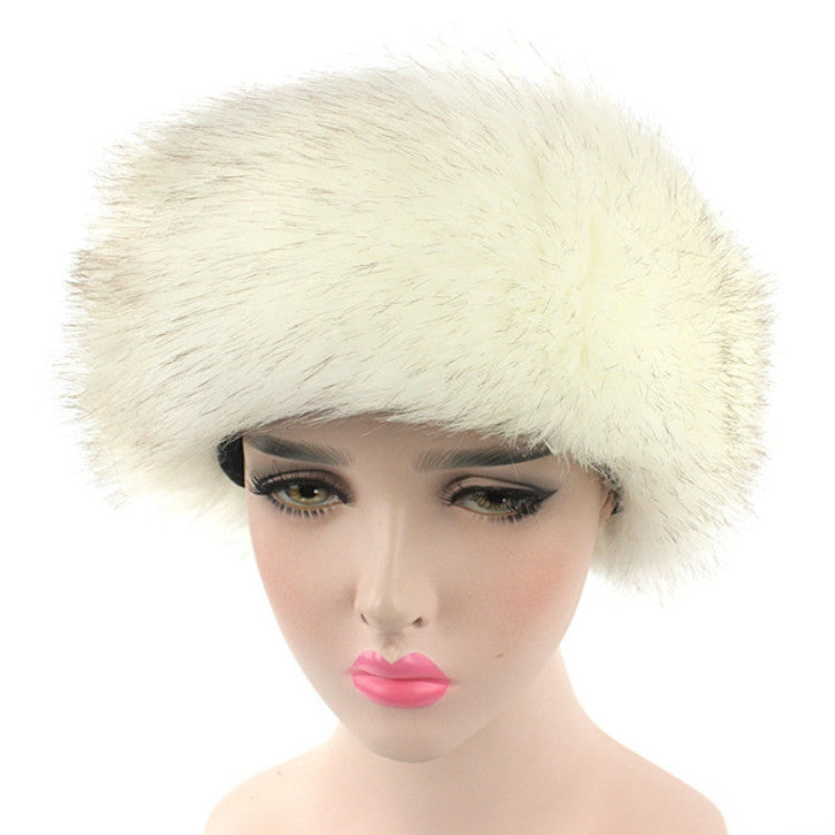 Unisex Winter Imitation Fur Headband Bomber Hat