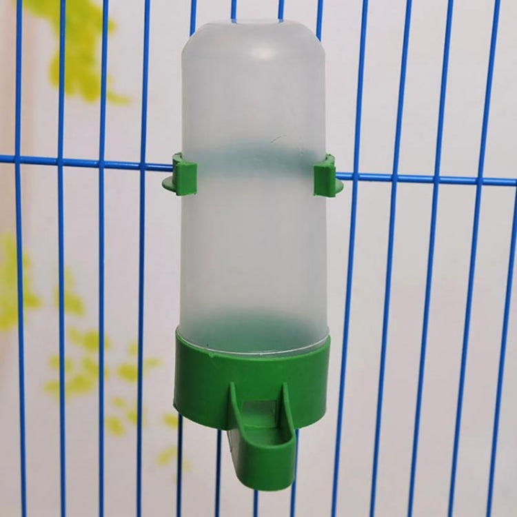 10 PCS Practical Birds Feeding Equipment Parrot Bird Drinker Watering Feeder with Clip, S, L