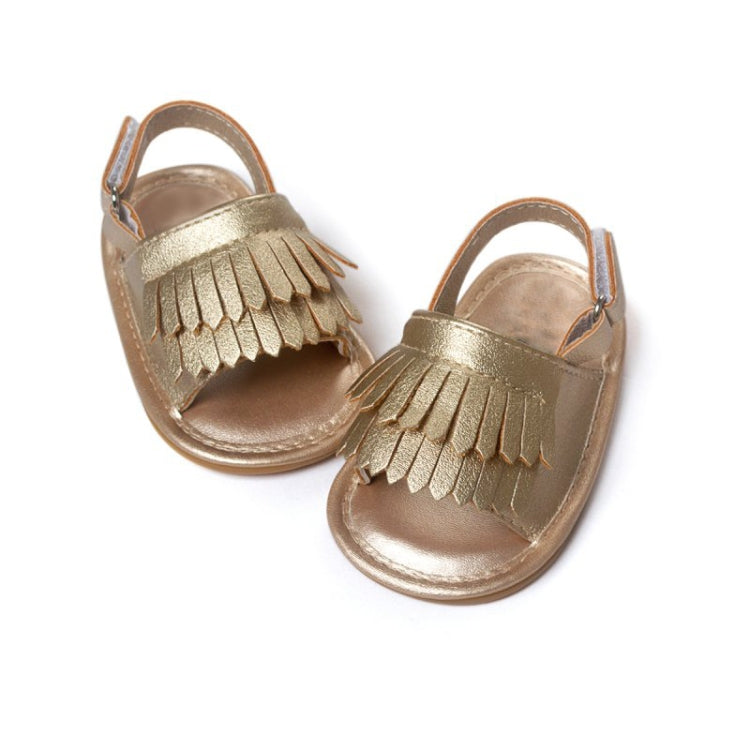 Casual Fashion PU Fringed Baby Sandals