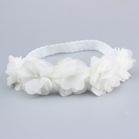 Baby Girl Flower Headband Handmade DIY Headwear Hair accessories