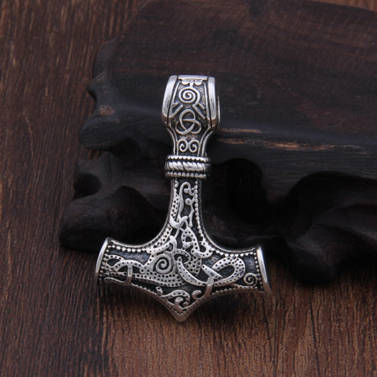 Mjolnir Pendant Viking Protective Talisman Hammer Necklace
