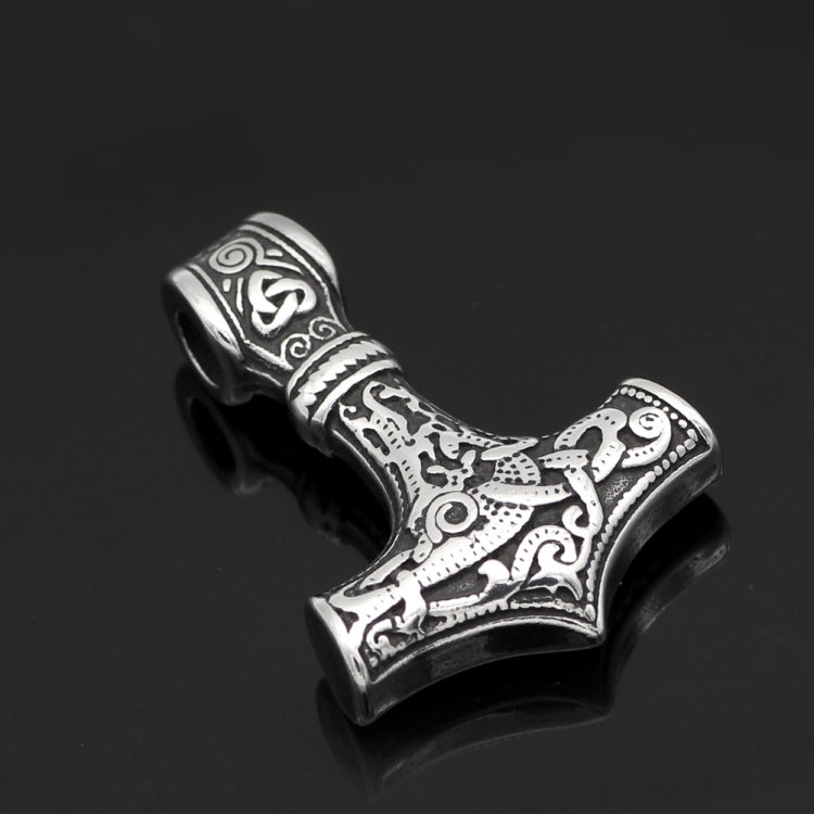 Mjolnir Pendant Viking Protective Talisman Hammer Necklace