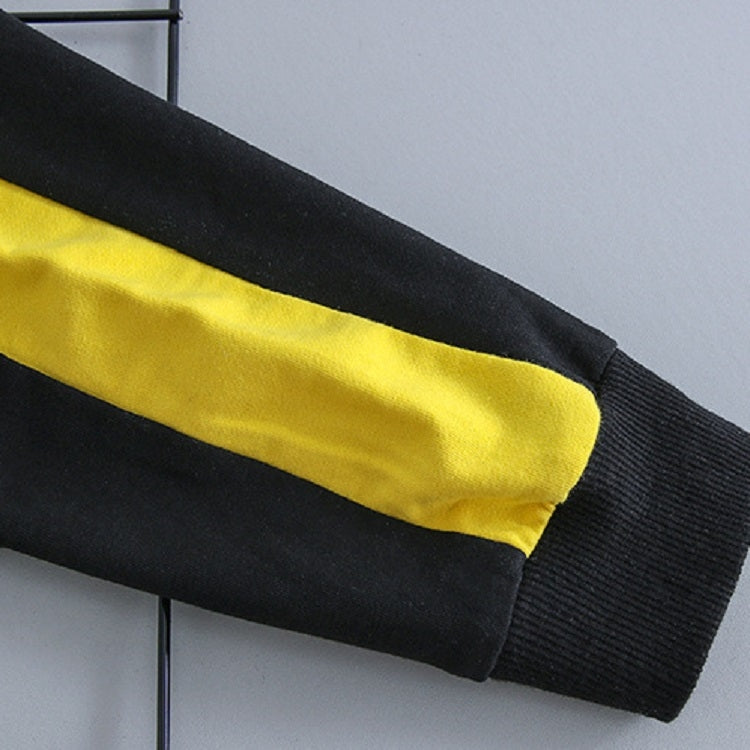 Spring and Autumn Boys Clothing Letters Pattern Round Neck Long Sleeve T-Shirt + Trousers Sports Set