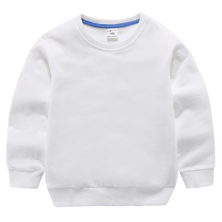 Autumn Solid Color Bottoming Children's Sweatshirt Pullover